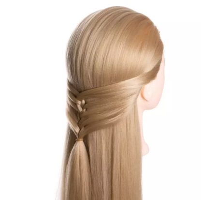 Cap practica, 80 cm, saten, cu suport inclus