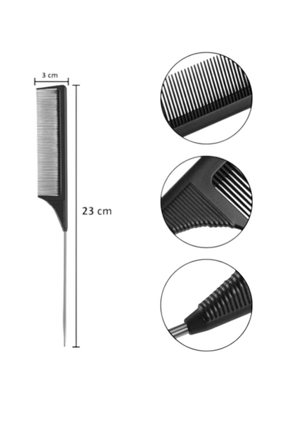 Pieptene antistatic din carbon - Sela