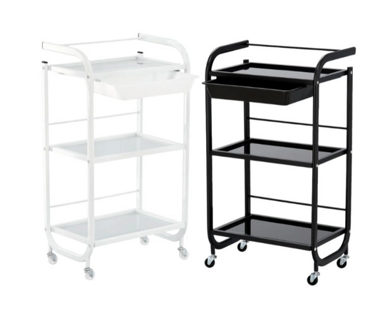 Ucenic metalic cu rafturi din sticla 3-PK-0030