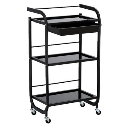 Ucenic metalic cu rafturi din sticla 3-PK-0030