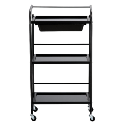 Ucenic metalic cu rafturi din sticla 3-PK-0030