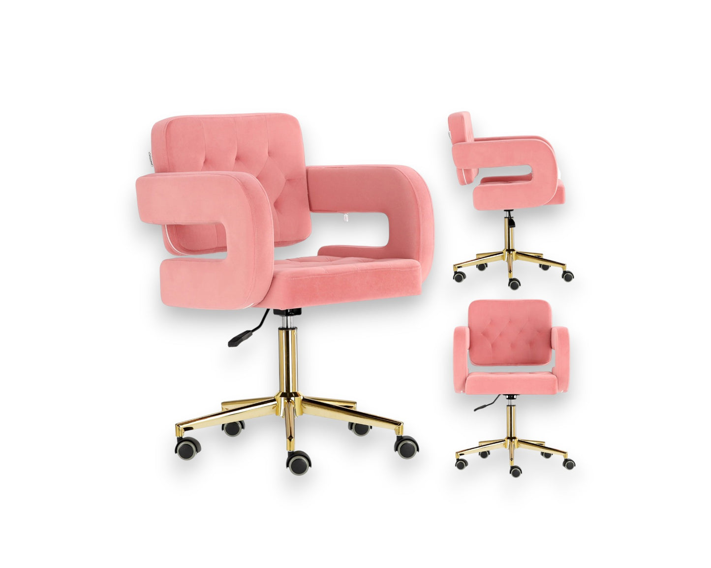 Scaun Profesional Coafor/Frizerie Amalfi | Design Ergonomic | Suport Cromat