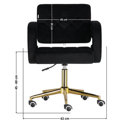 Scaun Profesional Coafor/Frizerie Amalfi | Design Ergonomic | Suport Cromat