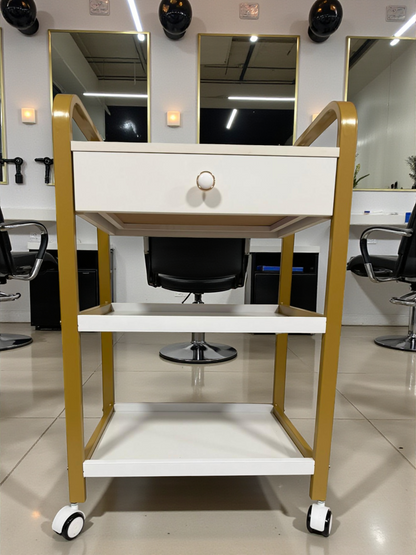 Statie mobila beauty, ucenic profesional cu sertar