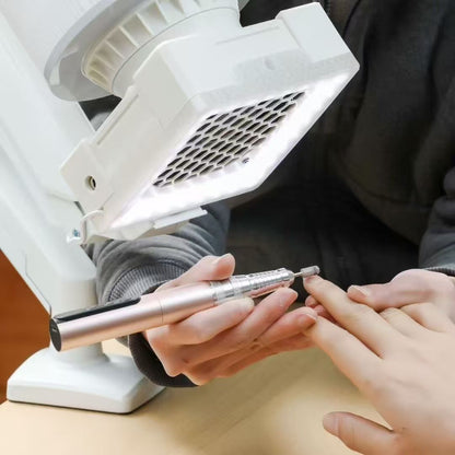 Aspirator Profesional pentru Manichiura UA-002 – Braț Reglabil, Filtru Lavabil si Iluminare LED