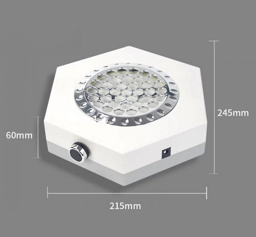 Aspirator manichiura cu filtru | 80W | Hexagon