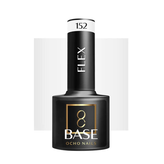 Bază rubber Ocho Nails | Flex Base nr. 152 | Alb - 5g