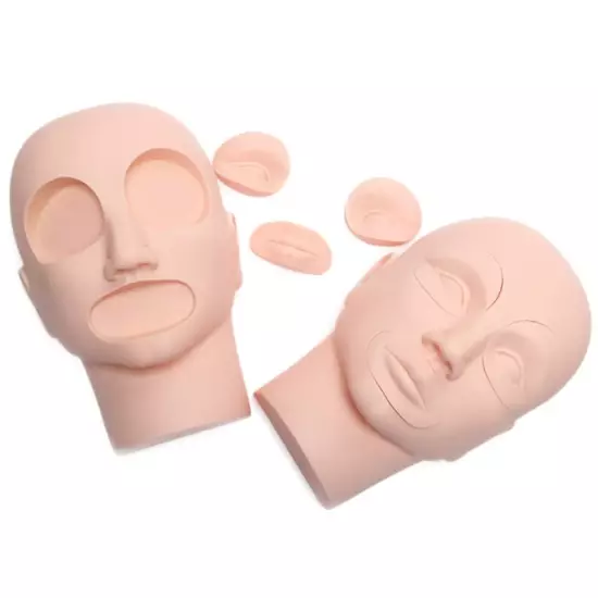 Cap manechin 3D pentru practica machiaj și tatuaje