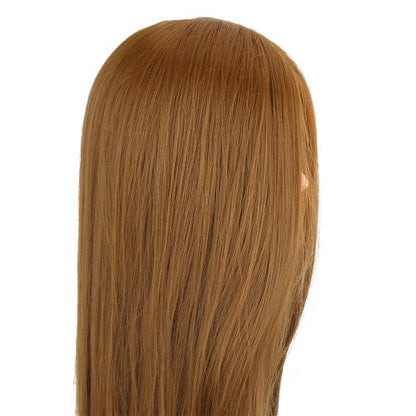 Cap de practica pentru coafor, par blond, 60cm