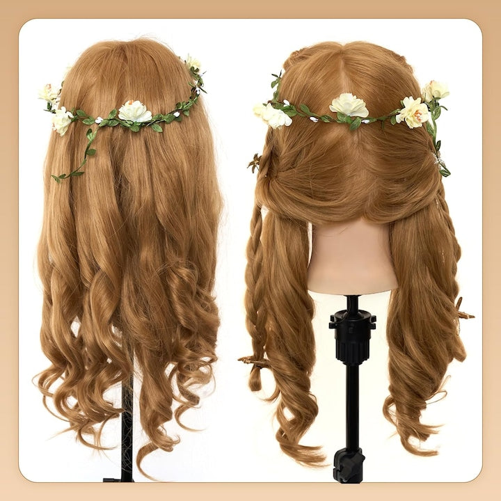Cap practica par natural lung si des, pt tuns si coafat, blond - 55-60cm
