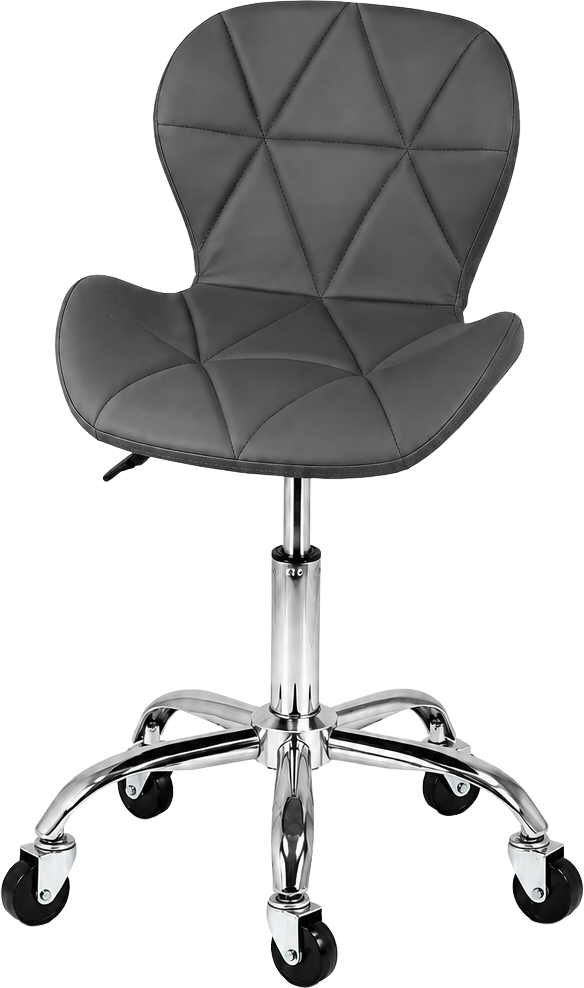 Scaun Ergonomic Manichiura / Cosmetica Diamond Grey – Inaltime Reglabila