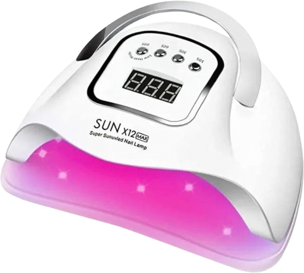 Lampa UV LED | SUN X12 Max, 280 W, 66 Leduri - NEW-PINK LIGHT