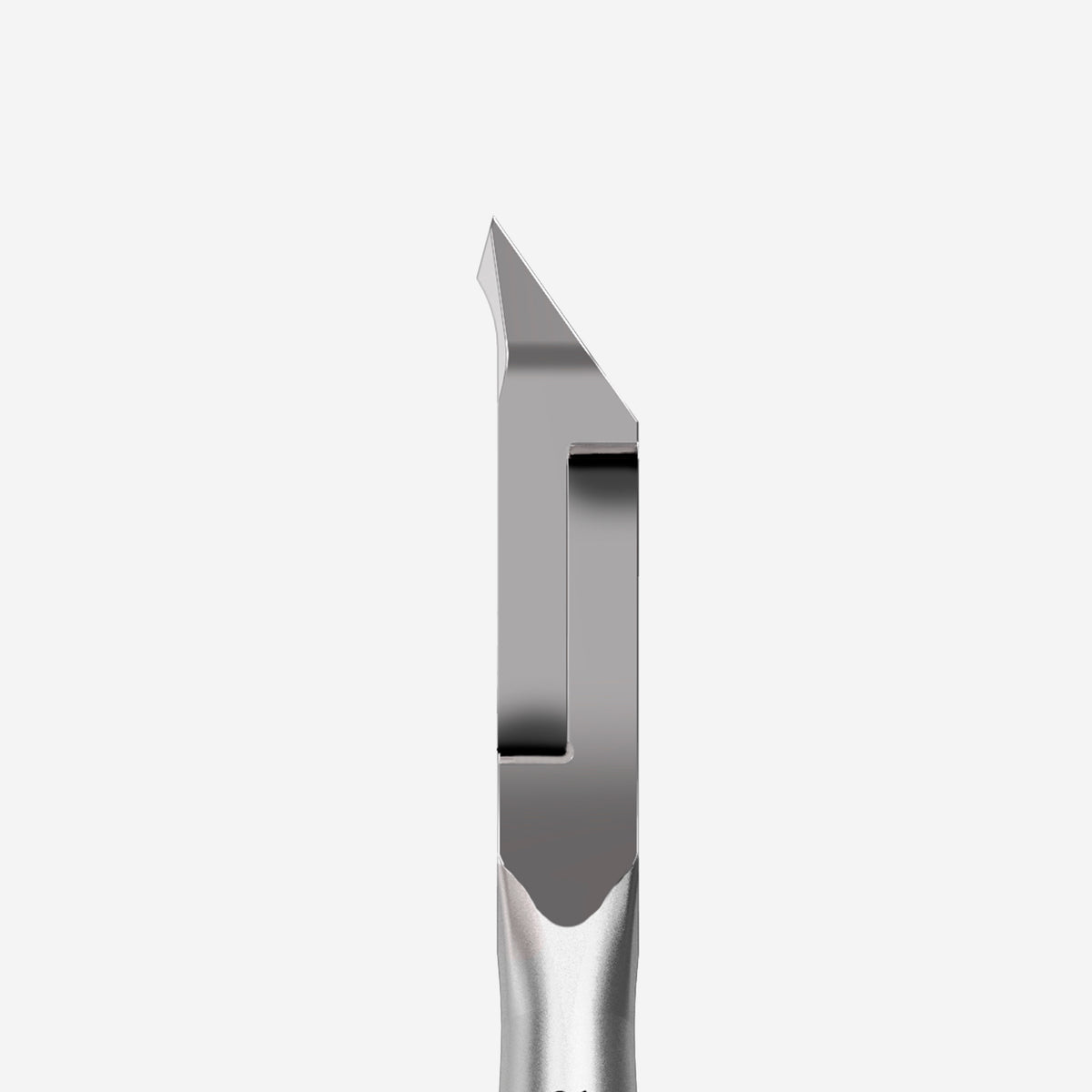 Cleste unghii groase pedichiura, cleste profesional 3mm, detaliu, Staleks Smart, NS-10-3