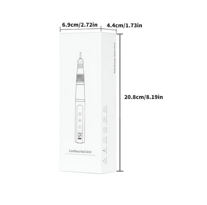 Freza Profesionala Reincarcabila – 35.000 RPM, Wireless Design