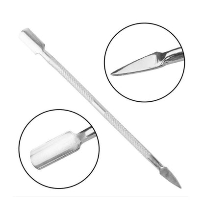 Instrument metalic (CHIURETA) pentru manichiura si pedichiura | Oțel | Nr.18