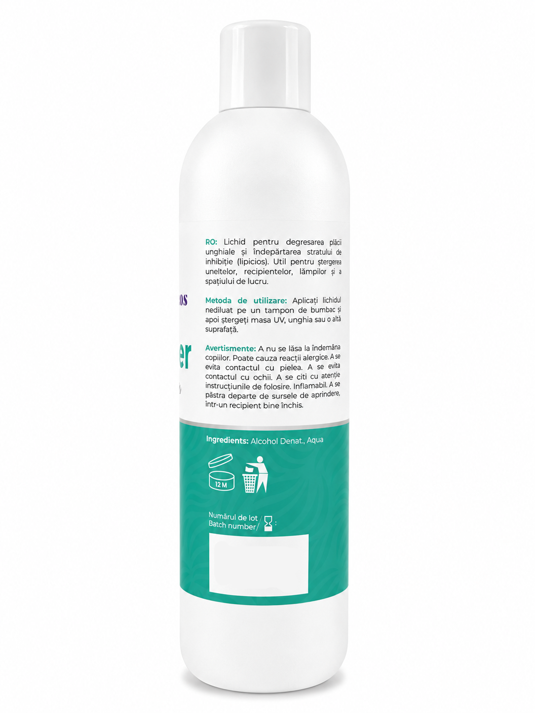 Flacon Cleaner Cosmeticos Premium 1000 ml pentru unghii