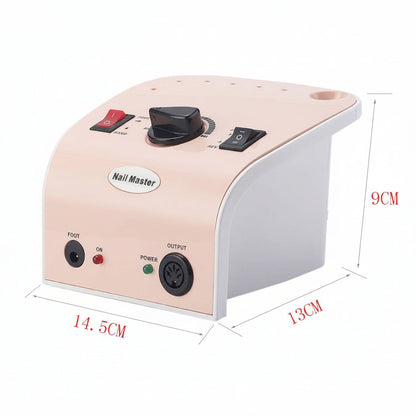 Dimensiuni si specificatii freza electrica profesionala JMD-304, aparat pentru manichiura si pedichiura cu viteza maxima