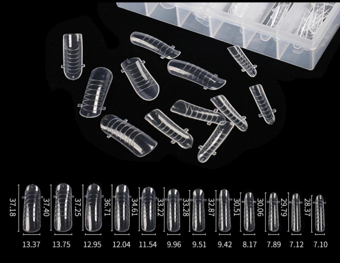 Tipsuri Reutilizabile Dual Form NO. #2 – Design Migdala (120 buc)