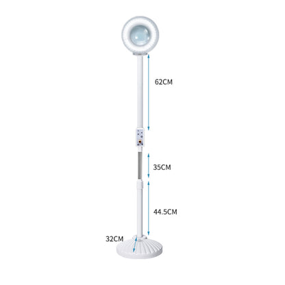 Lampa cu Lupa LED pe Stativ Reglabil – Gat Flexibil, Baza Scoica Stabila