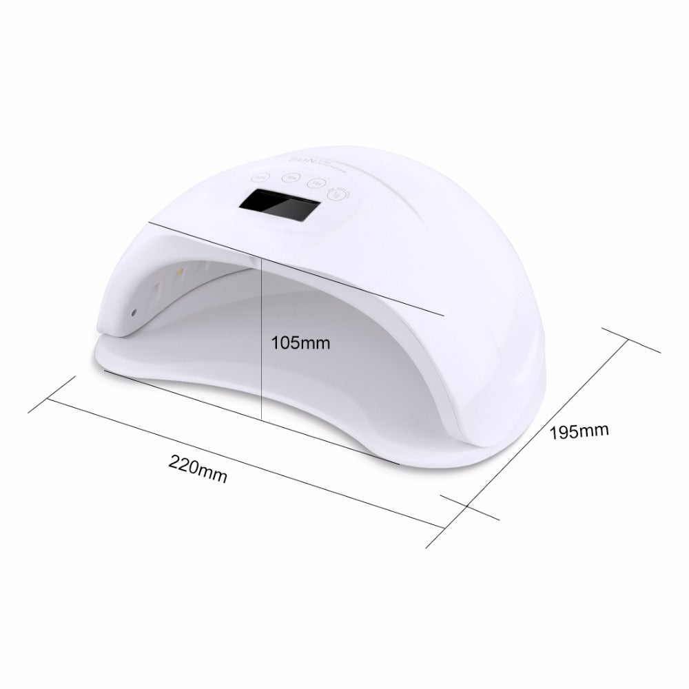 Lampa LED/UV SUN5 Plus Professional – 48W, Tehnologie Dual Light si Display Digital