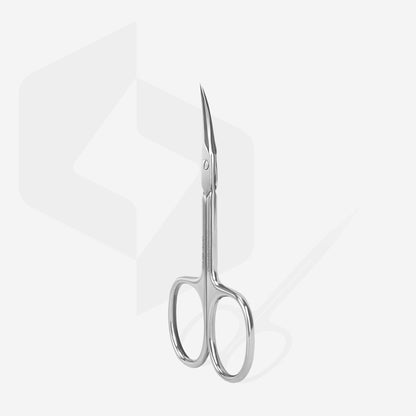 Forfecuță Staleks Expert 50 Type 2 pentru cuticule, vedere din față, cu inele ergonomice