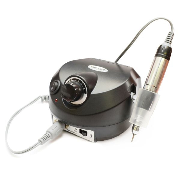 Freza electrica de unghii de 35.000 rotatii pe minut, 65W, neagra