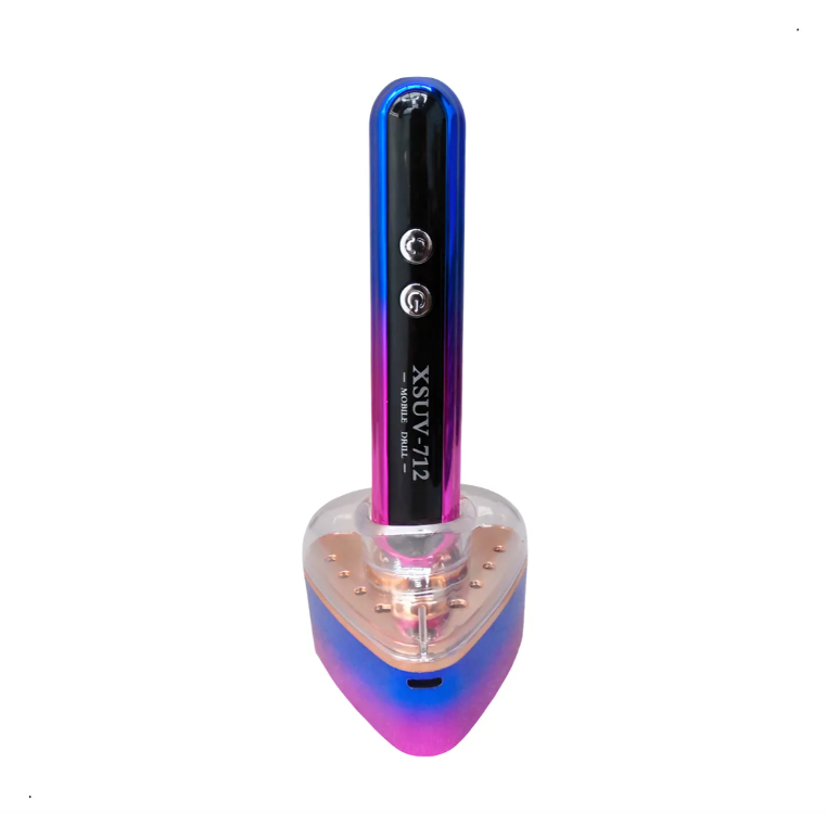 Freza Profesionala XSUV-712 – 35.000 RPM, Wireless cu Baza de Incarcare si Mini Lampa UV