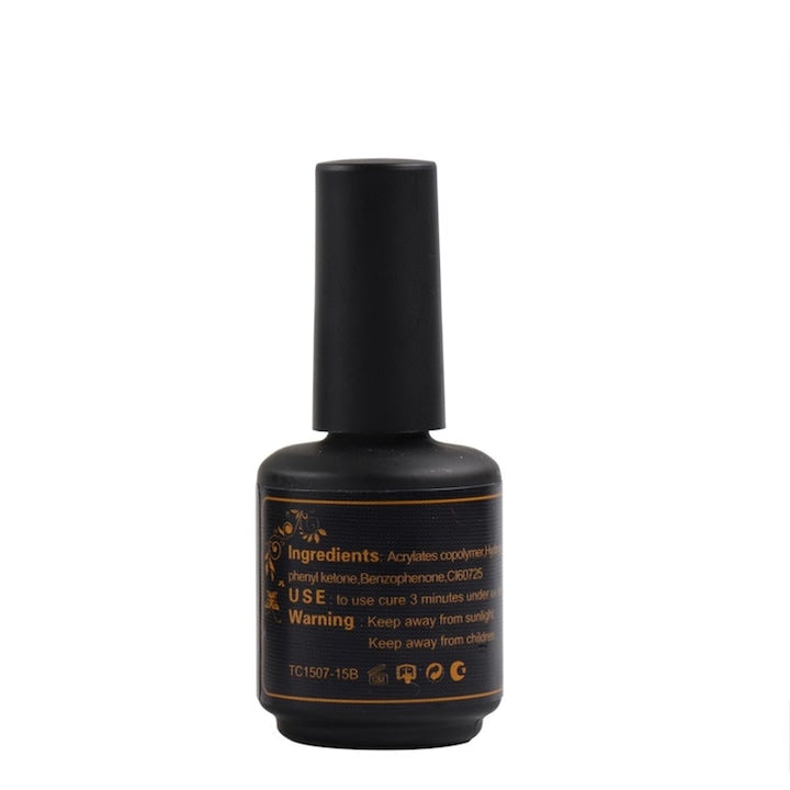 Top Coat UV No Wipe FSM - gel de final lucios - 15 ml