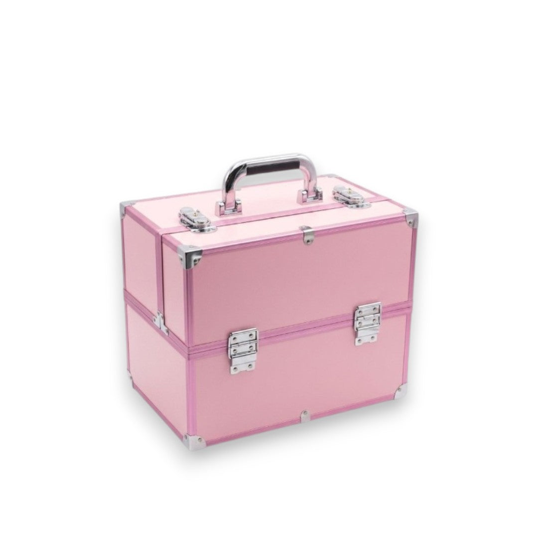 Geanta Mare Cosmetice cu Organizator, Model Extensibil - Matte Edition