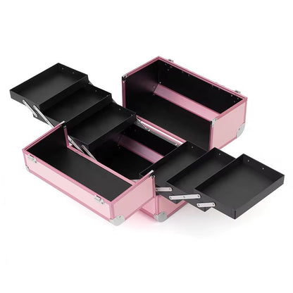 Geanta Mare Cosmetice cu Organizator, Model Extensibil - Matte Edition