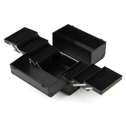 Geanta Mare Cosmetice cu Organizator, Model Extensibil - Matte Edition