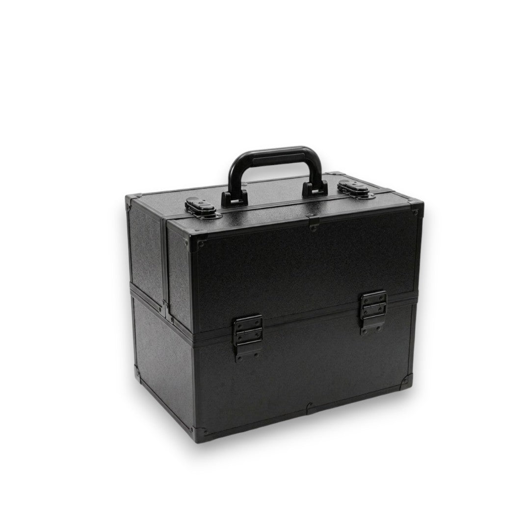Geanta Mare Cosmetice cu Organizator, Model Extensibil - Matte Edition