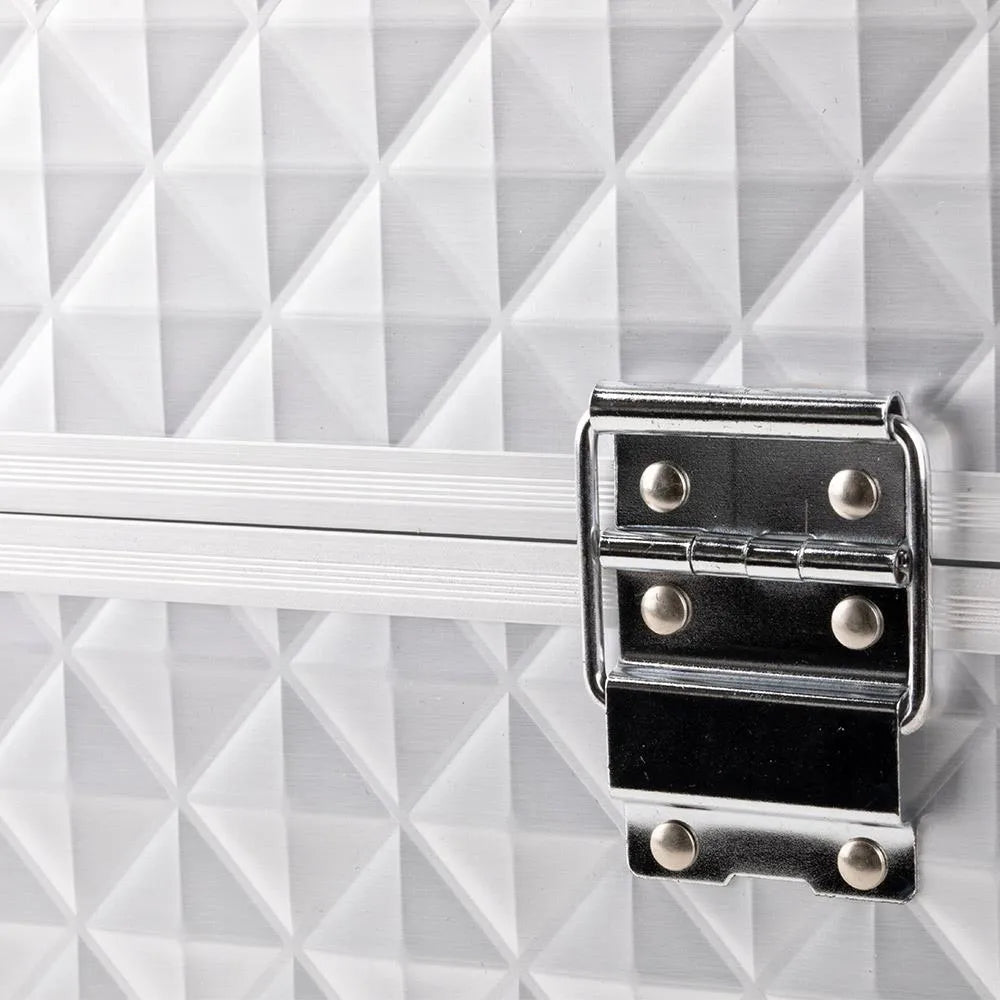 Geanta mare cu organizator | Diamond 3D | SILVER | marimea XL