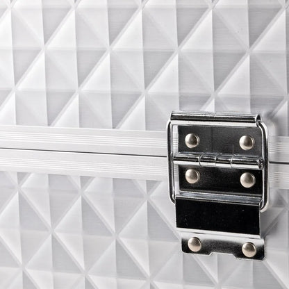 Geanta mare cu organizator | Diamond 3D | SILVER | marimea XL