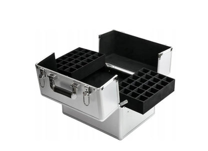 Geanta mare cu organizator | Diamond 3D | SILVER | marimea XL