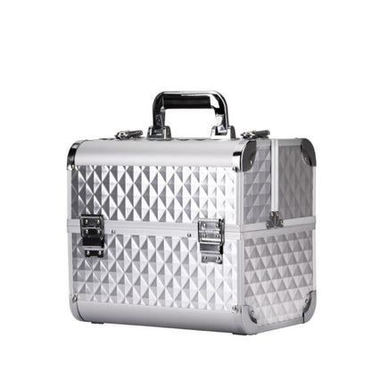 Geanta mare cu organizator | Diamond 3D | SILVER | marimea L