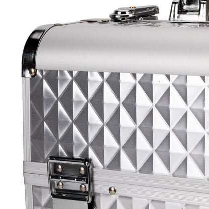 Geanta mare cu organizator | Diamond 3D | SILVER | marimea L