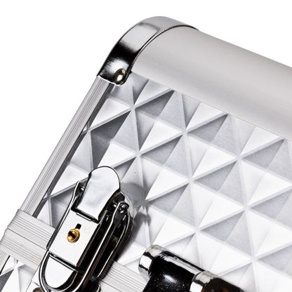 Geanta mare cu organizator | Diamond 3D | SILVER | marimea L