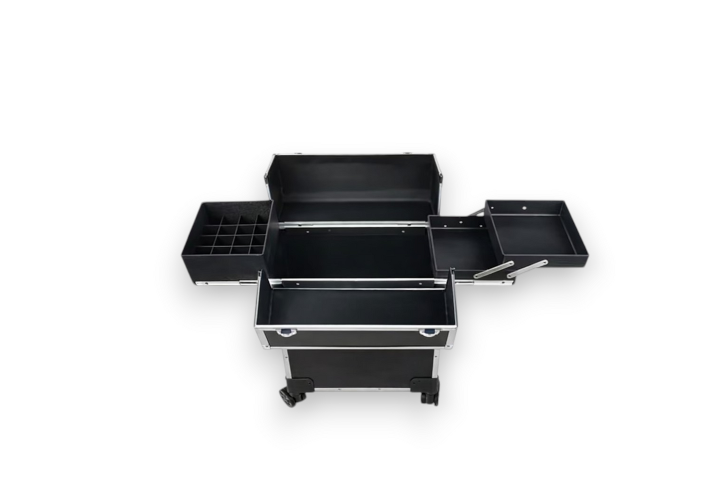 Geanta Troler Organizator Profesional C70 – Compartimentat, pentru Machiaj si Manichiura