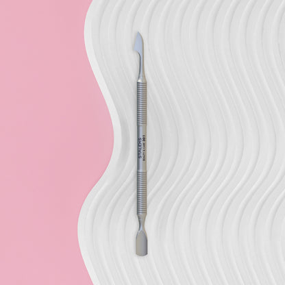 Instrument impins cuticule manichiura, pusher cuticule, vedere principala, Staleks Beautycare, PBC-30/1