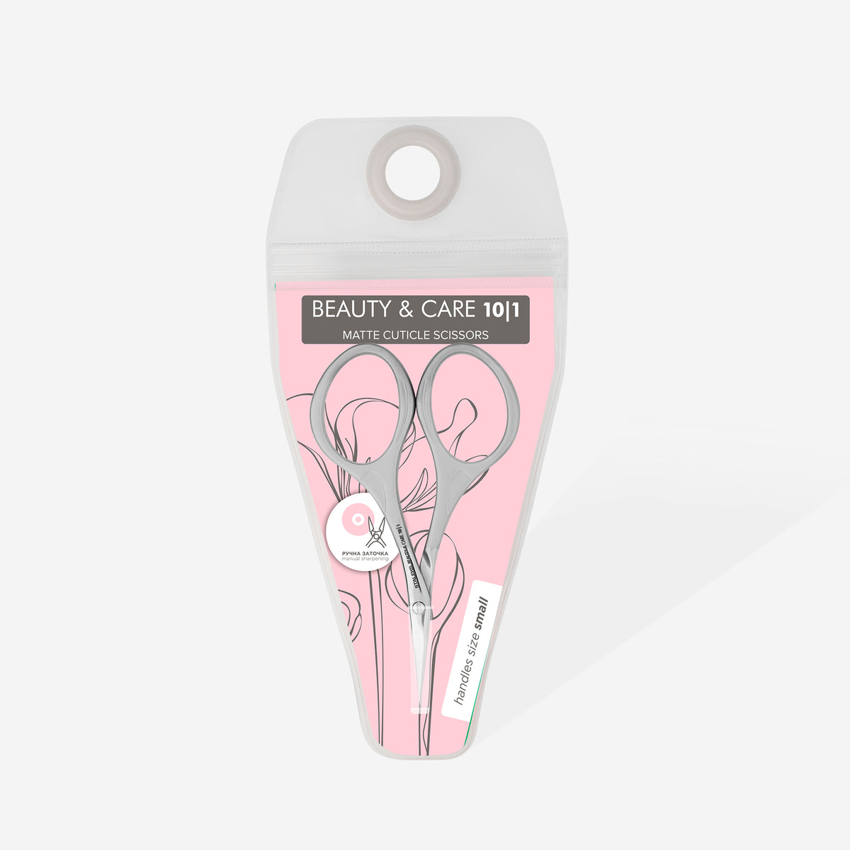 Instrument taiat cuticule inox, forfecuta cuticule, ambalaj, Staleks Beautycare, SBC-10/1