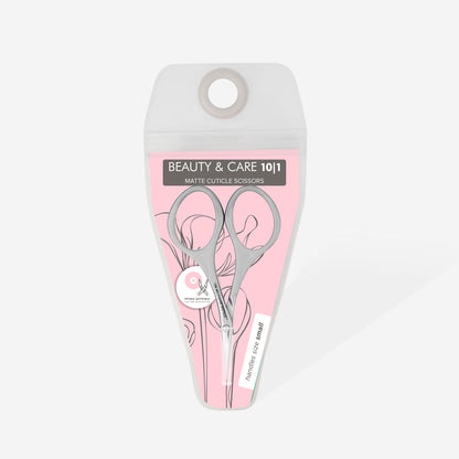 Instrument taiat cuticule inox, forfecuta cuticule, ambalaj, Staleks Beautycare, SBC-10/1
