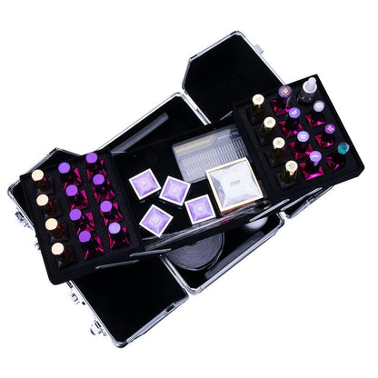 Geanta medie cu organizator | Diamond 3D | SILVER | marimea M