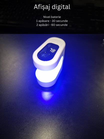 Lampa UV nail art portabila – uscare rapida gel si unghii perfecte