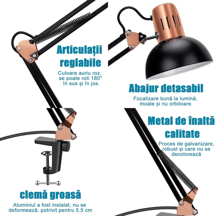 Lampa de masa cosmetica si de birou LED AT-1002