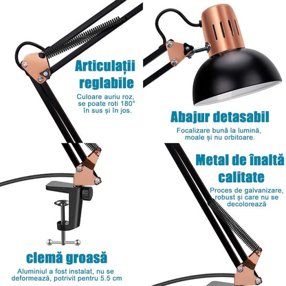 Lampa de masa cosmetica si de birou LED AT-1002