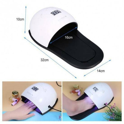 Lampa UV LED cu opțiuni de cronometrare – 30, 60 și 99 secunde