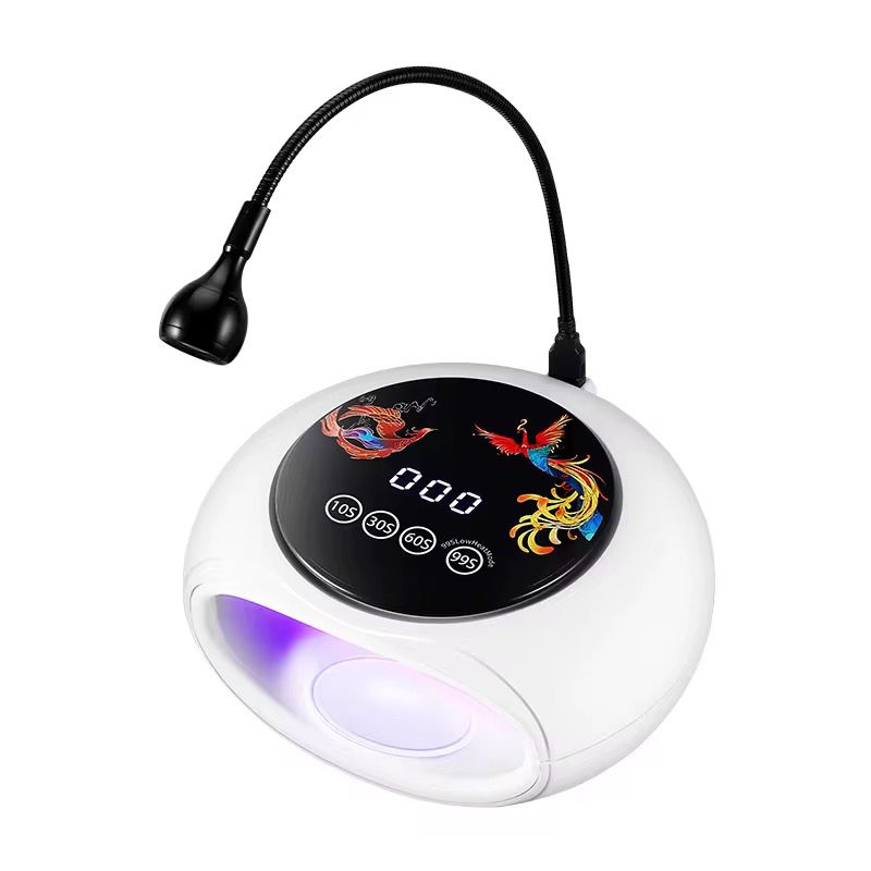 Lampa pentru manichiura BLUEQUE V15 cu brat flexibil pentru fixarea rapida a materialului