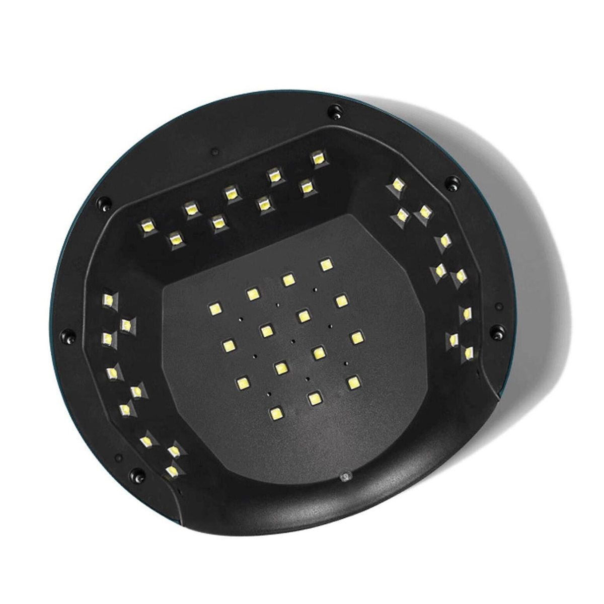 Interiorul lampii SUN F11 cu cele 42 LED-uri distribuite uniform pentru polimerizare