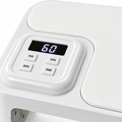 Lampă de unghii BQ L10 180W cu afișaj digital și temporizator de 10, 30, 60 și 99 de secunde pentru polimerizarea produselor UV LED.